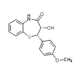 CAS#: 27068-88-8, (2S,3S)-3-Hydroxy-2-(4-Methoxyphenyl)-2,3-Dihydro-1,5-Benzothiazepin-4(5H)-One