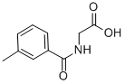 CAS 登录号：27115-49-7， N-(3-甲基苯甲酰)-甘氨酸