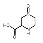 CAS 登录号：271251-14-0， 3-硫代吗啉羧酸1-氧化物