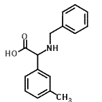 CAS#: 271583-30-3, (Benzylamino)(3-Methylphenyl)Acetic Acid