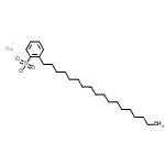 CAS#: 27177-79-3, Sodium 2-octadecylbenzenesulfonate