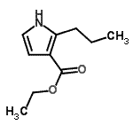 CAS 登录号：27188-97-2， 乙基2-丙基-1H-吡咯-3-羧酸酯