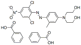 CAS#: 27240-79-5, 2,2'-[[4-[(2,6-Dichloro-4-Nitrophenyl)Azo]-3-Methylphenyl]Imino]Bisethanol Dibenzoate