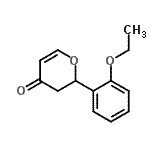 CAS 登录号：272438-10-5， 2-(2-乙氧基苯基)-2,3-二氢-4H-吡喃-4-酮
