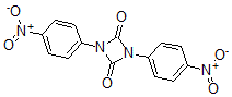 CAS#: 27272-54-4, 1,3-Bis(4-nitrophenyl)-1,3-Diazetidine-2,4-dione