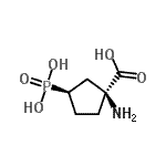 CAS 登录号：272783-90-1， (1S,3R)-1-氨基-3-膦酰环戊烷羧酸