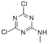 CAS 登录号：27282-80-0， 2,4-二氯-6-(甲基氨基)-1,3,5-三嗪