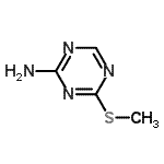 CAS#: 27282-89-9, 4-(Methylsulfanyl)-1,3,5-Triazin-2-Amine