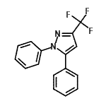 CAS 登录号：2730-02-1， 1,5-二苯基-3-(三氟甲基)-1H-吡唑