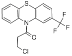 CAS 登录号：27312-94-3， 3-氯-1-(2-三氟甲基-吩噻嗪-10-基)-丙-1-酮
