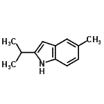 CAS#: 27321-31-9, 2-Isopropyl-5-Methyl-1H-Indole
