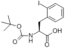 CAS 登录号：273221-78-6， 叔丁氧羰基-L-2-碘苯丙氨酸