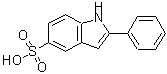 CAS 登录号：27391-34-0， 2-苯基-1H-吲哚-5-磺酸