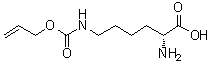 CAS#: 274260-42-3, (R)-6-(((Allyloxy)carbonyl)amino)-2-aminohexanoic acid