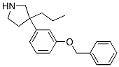 CAS 登录号：27443-56-7， 3-[M-(苄氧基)苯基]-3-丙基吡咯烷