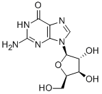 CAS 登录号：27462-39-1， 2-氨基-9-(beta-D-呋喃木糖基)-1,9-二氢-6H-嘌呤-6-酮
