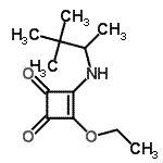 CAS#: 274915-15-0, 3-[(3,3-Dimethyl-2-Butanyl)Amino]-4-Ethoxy-3-Cyclobutene-1,2-Dione