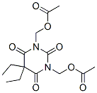 CAS 登录号：27506-82-7， 1,3-二(乙酰氧基甲基)-5,5-二乙基巴比妥酸