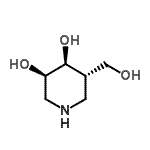 CAS#: 275363-98-9, (3R,4S,5S)-5-(Hydroxymethyl)-3,4-Piperidinediol