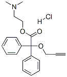 CAS 登录号：2765-97-1， 2-(2,2-二苯基-2-丙-2-炔氧基乙酰基)氧乙基-二甲胺盐酸盐