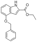 CAS 登录号：27737-55-9， 4-(苯基甲氧基)-1H-吲哚-2-羧酸乙酯