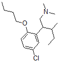 CAS 登录号：27778-90-1， 2-丁氧基-5-氯-N,N-二甲基-beta-(1-甲基丙基)苯乙胺