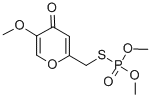 CAS 登录号：2778-04-3， 2-(二甲氧基磷酰硫基甲基)-5-甲氧基吡喃-4-酮