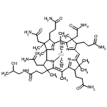CAS#: 27792-36-5, Dicyano-[(4Z,9Z,14Z)-2,13,18-Tris(2-Amino-2-Oxo-Ethyl)-7,12,17-Tris(3-Amino-3-Oxo-Propyl)-3-[3-(2-Hydroxypropylamino)-3-Oxo-Propyl]-3,5,8,8,13,15,18,19-Octamethyl-2,7,12,17-Tetrahydro-1H-Corrin-21-Yl]Cobalt