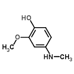 CAS#: 278169-57-6, 2-Methoxy-4-(Methylamino)Phenol