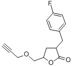 CAS#: 27850-30-2, 3-[(4-Fluorophenyl)Methyl]-4,5-Dihydro-5-[(2-Propynyloxy)Methyl]-2(3H)-Furanone