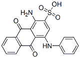CAS 登录号：2786-71-2， 1-氨基-9,10-二氧代-4-(苯基氨基)蒽-2-磺酸