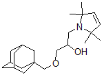 CAS#: 27865-89-0, 1-(Tricyclo[3.3.1.1(3,7)]Decan-1-Ylmethoxy)-3-(2,2,5,5-Tetramethyl-3-Pyrrolin-1-Yl)-2-Propanol