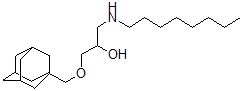 CAS#: 27866-17-7, 1-(Tricyclo[3.3.1.1(3,7)]Decan-1-Ylmethoxy)-3-(Octylamino)-2-Propanol