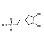 CAS 登录号：278778-55-5， [2-(1,5-二羟基-3-吡咯烷基)乙基]膦酸