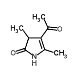 CAS 登录号：278792-85-1， 4-乙酰基-3,5-二甲基-1,3-二氢-2H-吡咯-2-酮