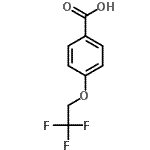 CAS 登录号：27914-56-3， 4-(2,2,2-三氟乙氧基)苯甲酸