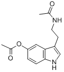 CAS 登录号：28026-16-6， N-[2-[5-(乙酰氧基)-1H-吲哚-3-基]乙基]-乙酰胺