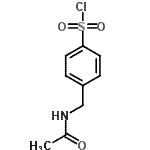 CAS 登录号：28073-51-0， 4-(乙酰氨基甲基)苯磺酰氯