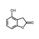 CAS 登录号：2811-93-0， 4-羟基-1-苯并呋喃-2(3H)-酮