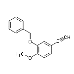 CAS#: 281191-53-5, 2-(Benzyloxy)-4-Ethynyl-1-Methoxybenzene