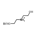 CAS 登录号：28129-21-7， 2-羟基-N-(2-羟基乙基)乙铵溴化物