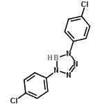 CAS 登录号：28149-53-3， 1,4-二(4-氯苯基)-4,5-二氢-1H-四氮杂硼戊环