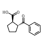 CAS#: 28151-83-9, (1R,2R)-2-Benzoylcyclopentanecarboxylic acid