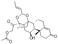 CAS#: 28202-60-0, Nicocortonide Acetate