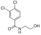 CAS 登录号：28298-26-2， 3,4-二氯-N-(2-羟基乙基)-苯甲酰胺