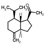 CAS#: 28305-60-4, 1-[(1S,3aR,7S,7aS)-7-Isopropyl-4-Methyleneoctahydro-1H-Inden-1-Yl]Ethanone