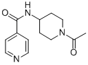 CAS#: 283167-07-7, N-(1-Acetyl-4-Piperidinyl)-4-Pyridinecarboxamide