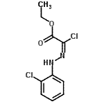 CAS 登录号：28317-49-9， 乙基(2E)-氯[(2-氯苯基)亚肼基]乙酸酯