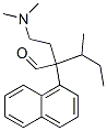 CAS 登录号:28321-34-8, 2-(2-二甲基氨基乙基)-3-甲基-2-萘-1-基戊醛