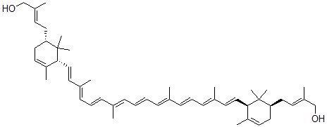CAS 登录号：28368-06-1， 十异戊二烯黄素